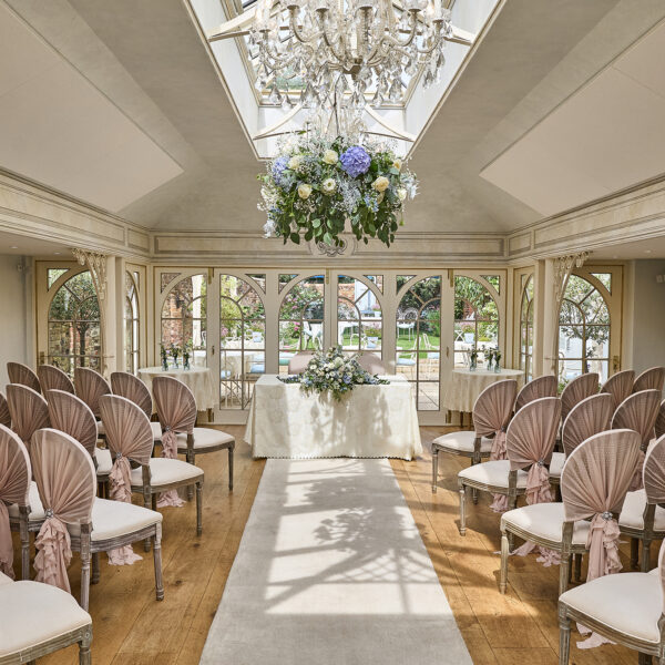 The orangery at the Woburn Coffee House